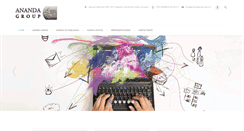 Desktop Screenshot of anandagroup.com.ec